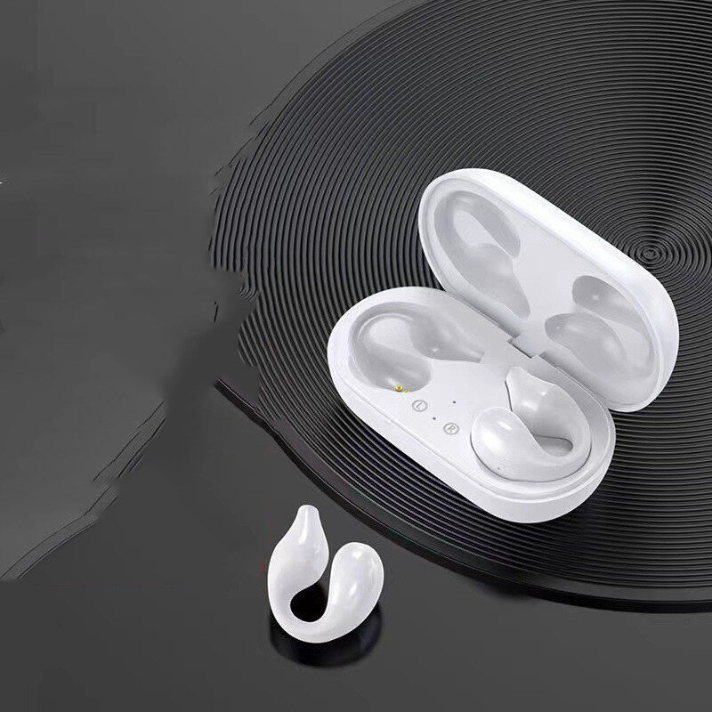 Ear Clip Bone Conduction Headphone Bluetooth-compatible 5.2 HIFI