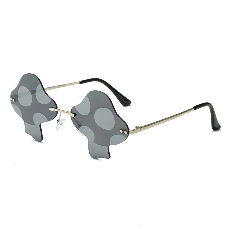 Mushroom Sunglasses Rimless Personality