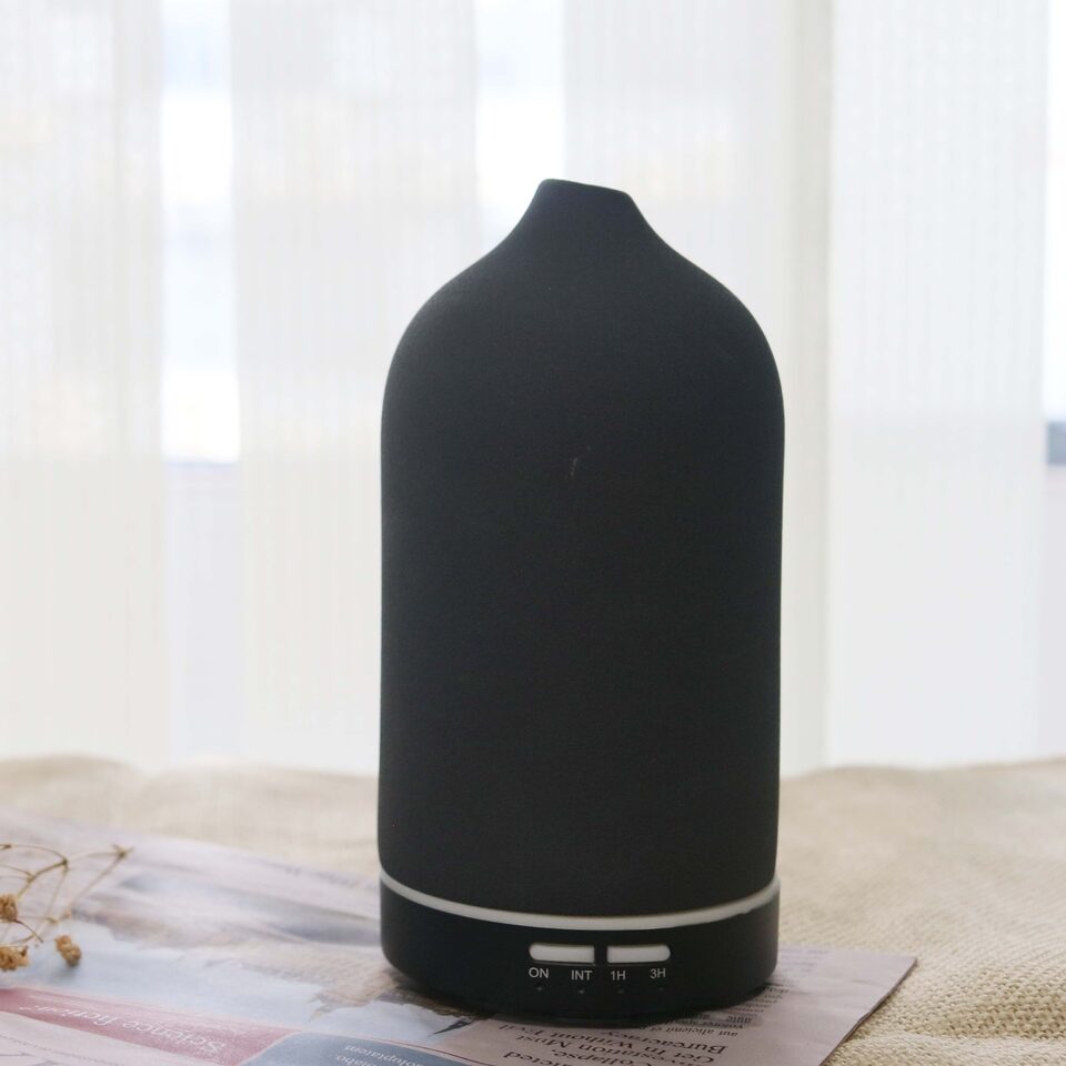 Air Humidifier Ceramic Aroma Diffuser 5 Colors 100ml