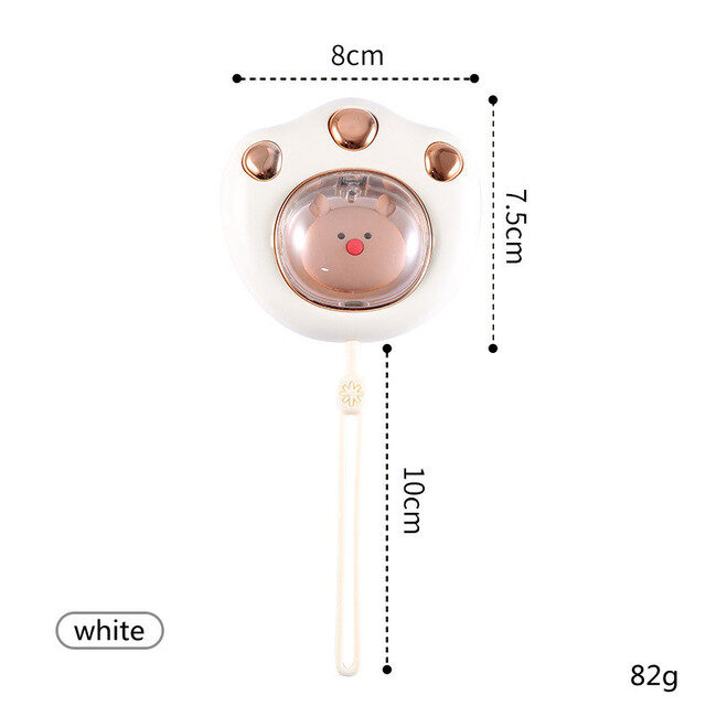 Mini Electric Hand Warmer Cat Paw Cute Claw