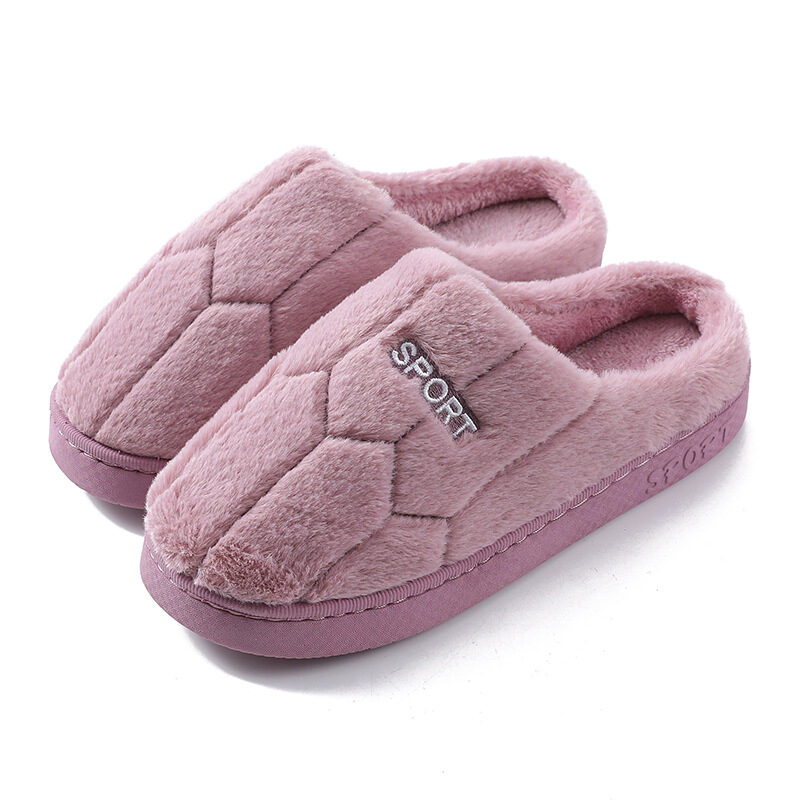 Unisex Slippers Cozy Plush House Warm Winter Indoor