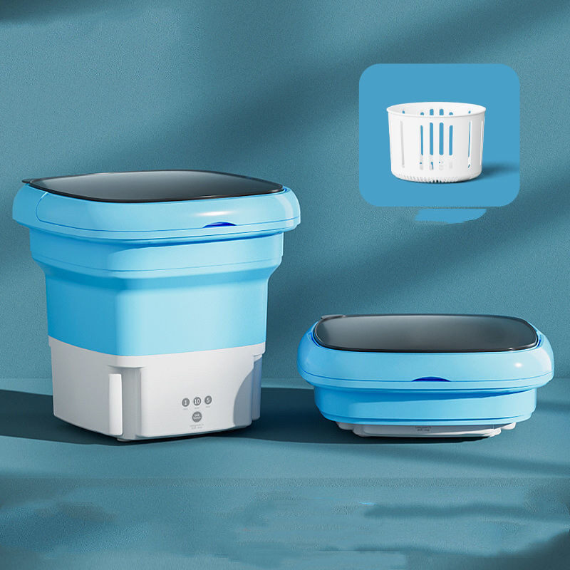 Folding Washing Machine Ultrasonic Cleaning Portable