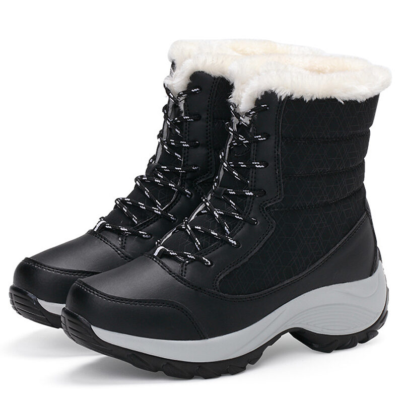 Snow Boots Plush Warm Ankle For Women Winter