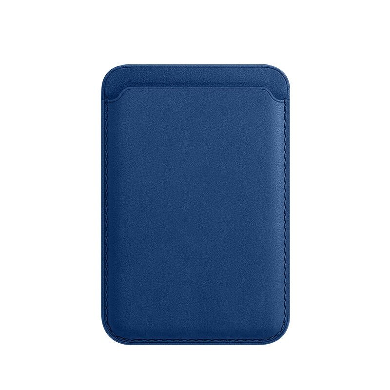 For Magsafe Magnetic Luxury Leather Card Holder Wallet