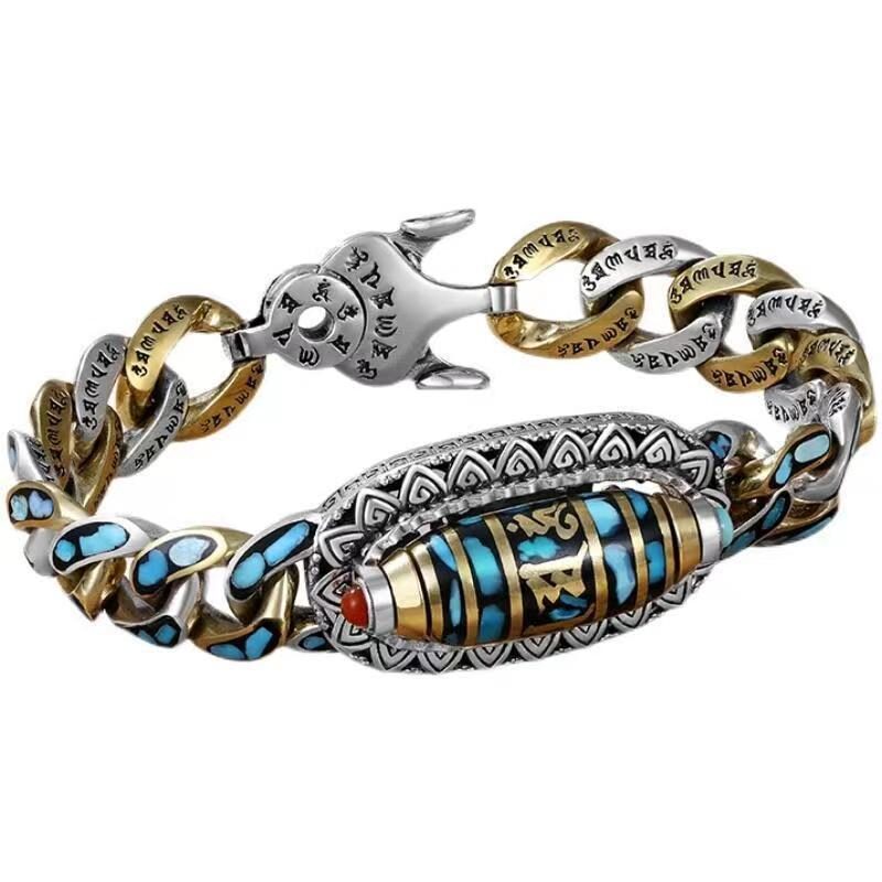 Fashion Jewelry New Men's Bracelet Personality Retro Transfer