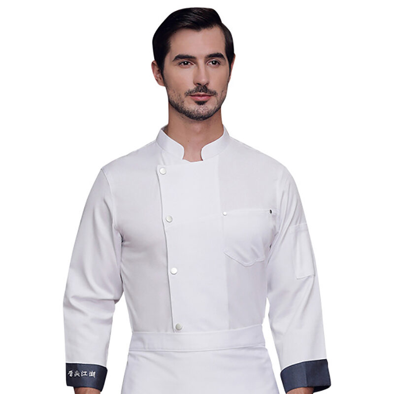 Chef Work Clothes Men And Women After Catering