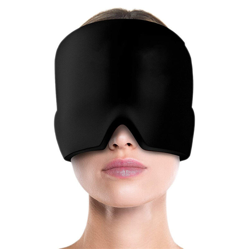 Ice Compress Headache Eye Mask Hat Relief