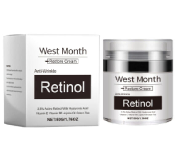 Retinol Moisturizing Cream Shrinks Pores And Restores Skin