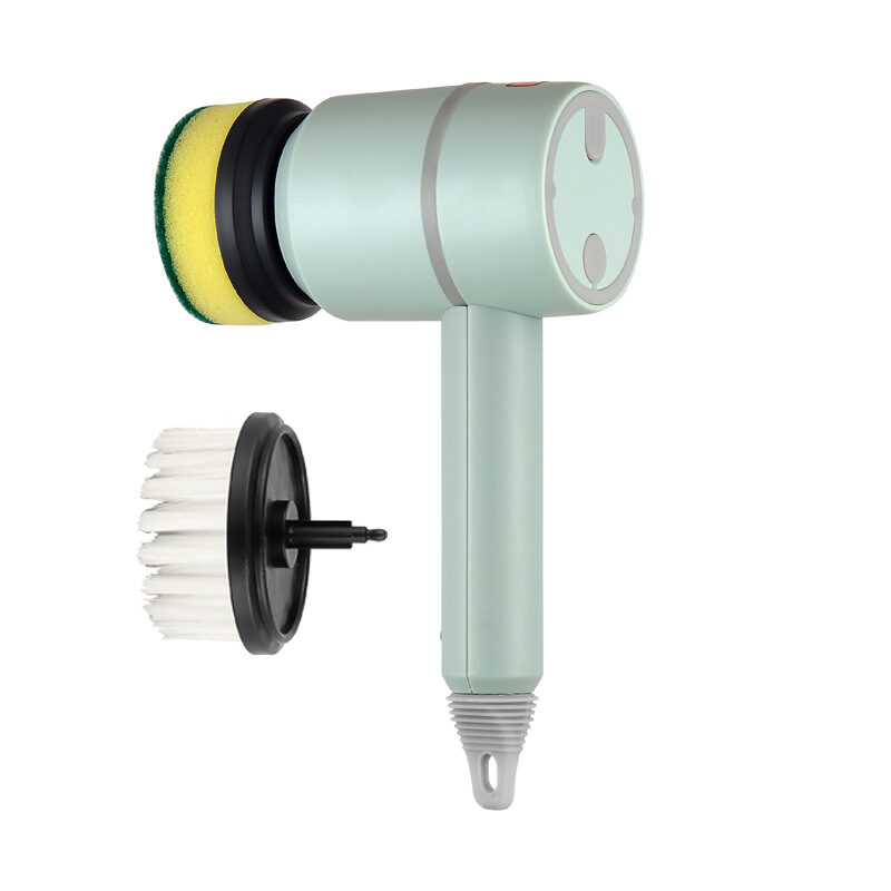 Electric Cleaning Brush Dishwashing Automatic Wireless USB Rechargeable