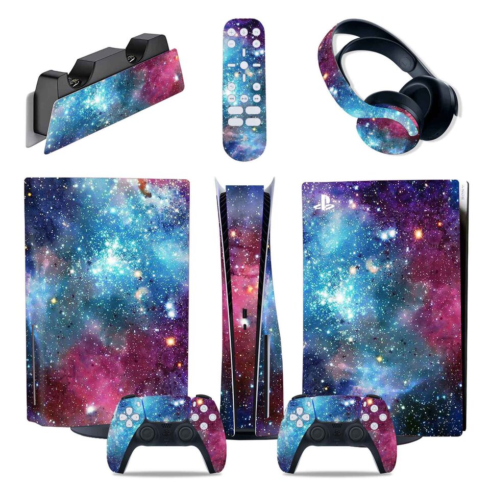 PS5 Sticker Set Game Console Full Body