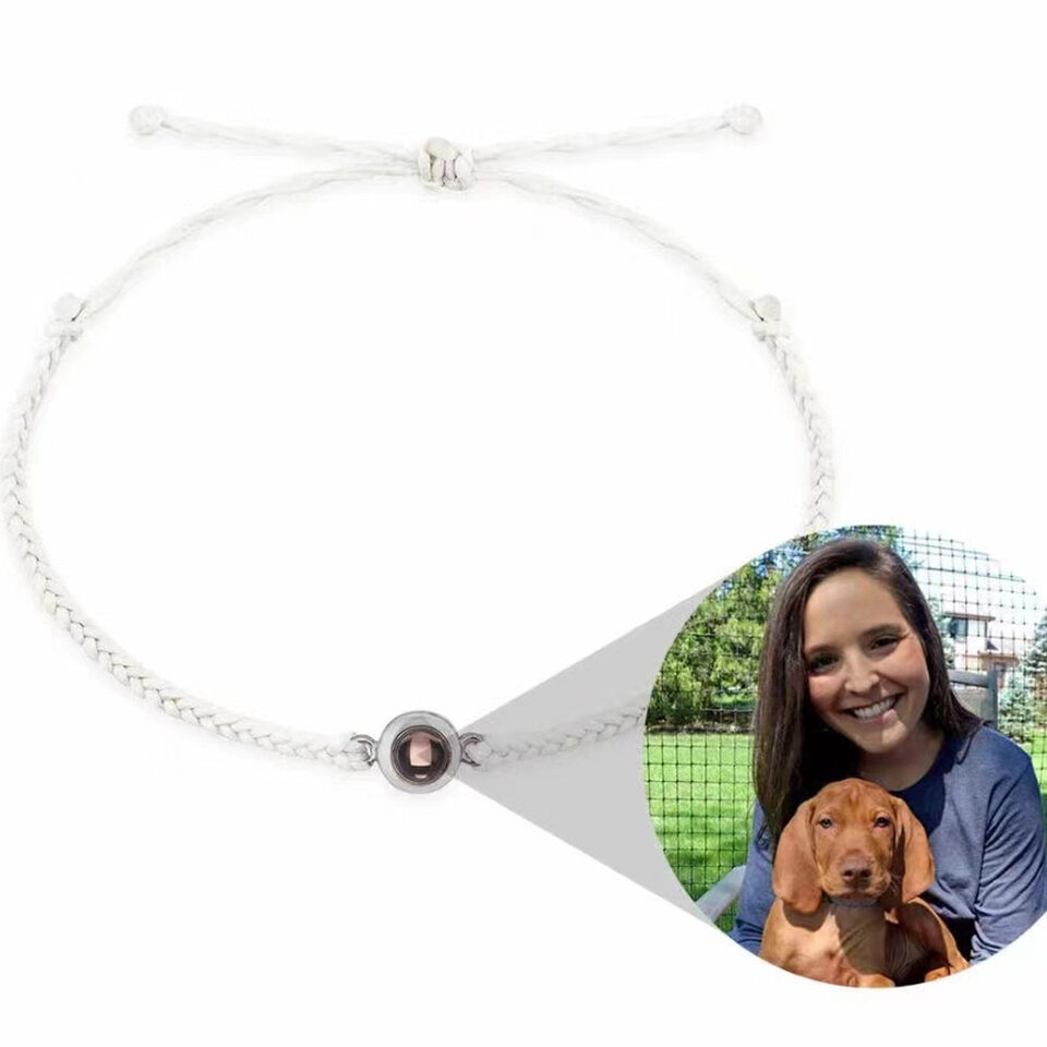 Personalized Photo Projection Bracelet 100 Languages I Love