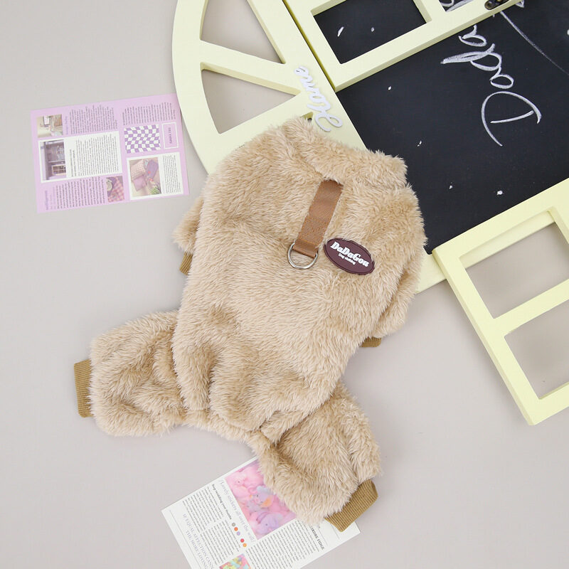 Pet Clothes Dog New Tricolor Pull Loop Four