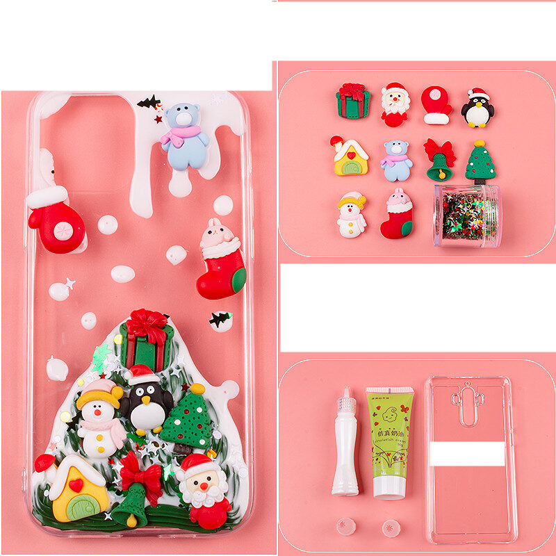 Diy Cream Gel Mobile Phone Case Set Cute