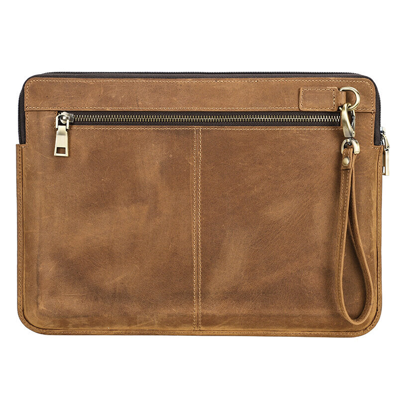 New Protective Case Crazy Horse Leather Notebook Computer