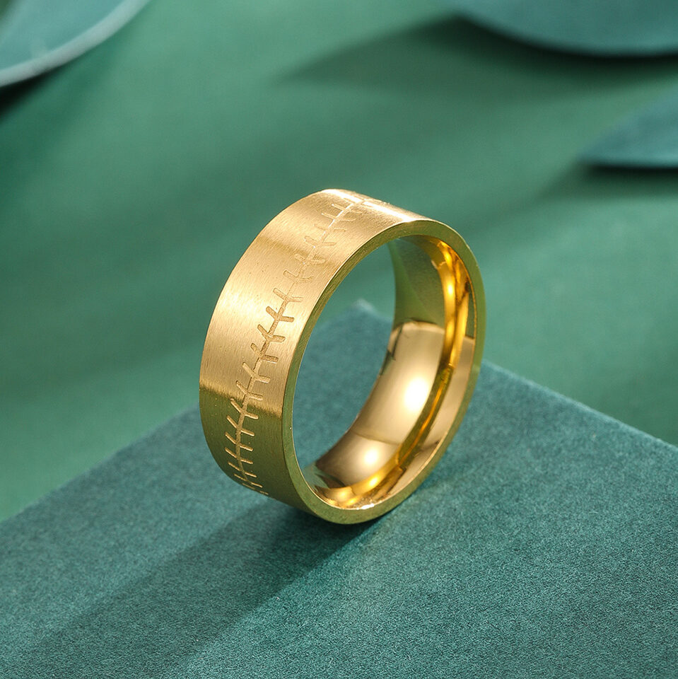 Style Stainless Steel Dopamine Ring Lovers