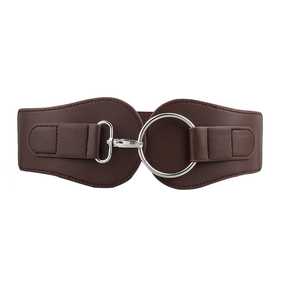 New Autumn Winter PU Elastic Belt For Women