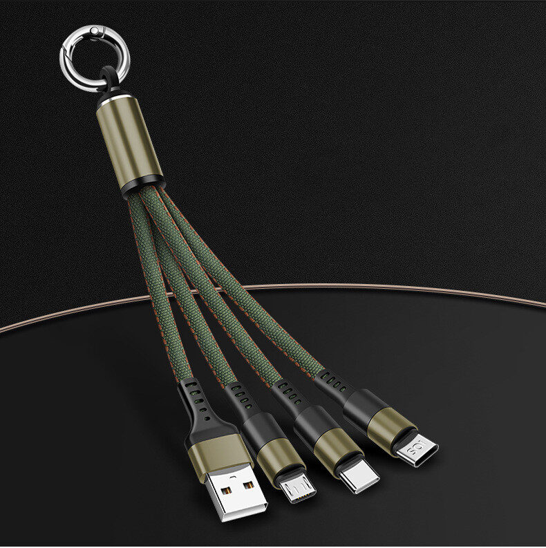 3 In 1 Multi Charger Cable For Phone