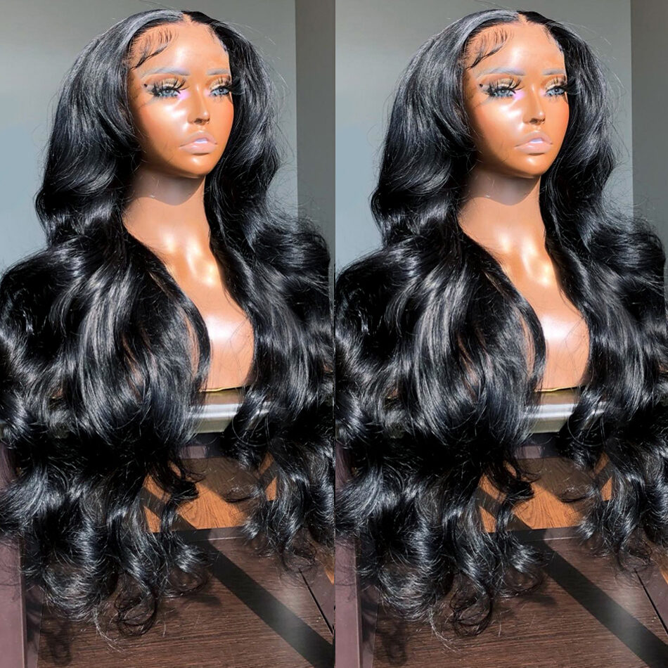 Inch Body Wave Lace Front Human Hair Wigs