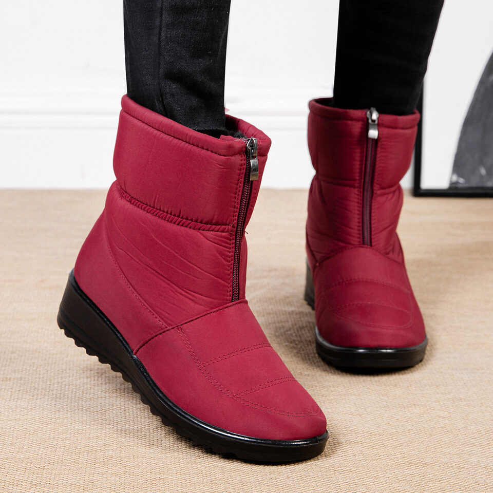 Winter Snow Boots For Women Warm Plush Platform
