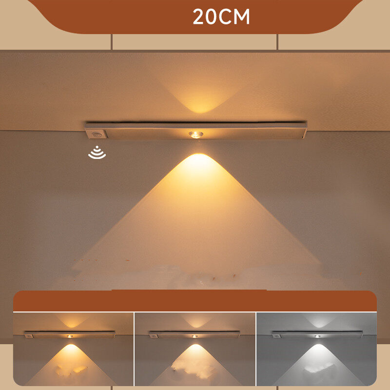 LED Wireless Self-adhesive Inductive Charging Shoe Cabinet Light