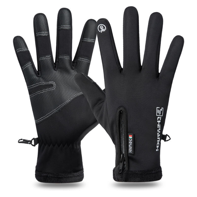 Winter Gloves Touchscreen Non-Slip Unisex Waterproof Windproof Warm
