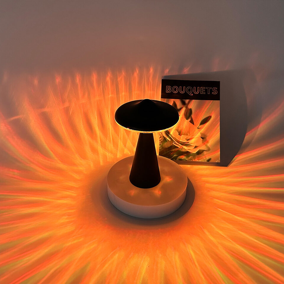 New UFO Atmosphere Night Light Decoration Creative USB