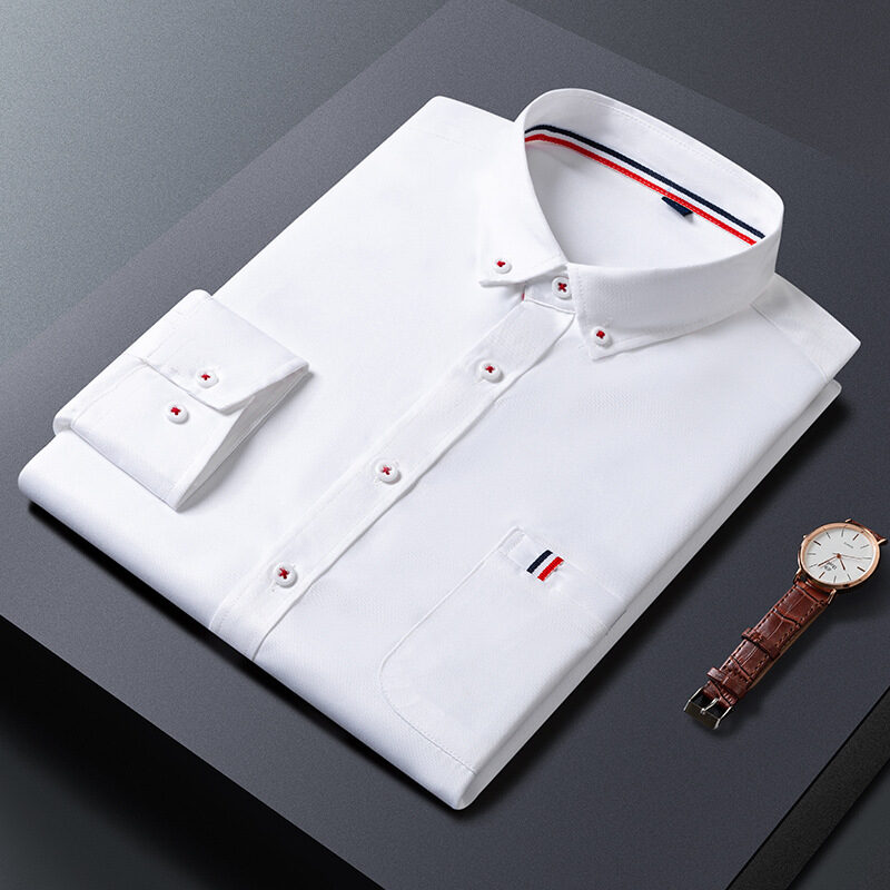 Mens Casual Shirt Fashion Business Dress Shirts Men