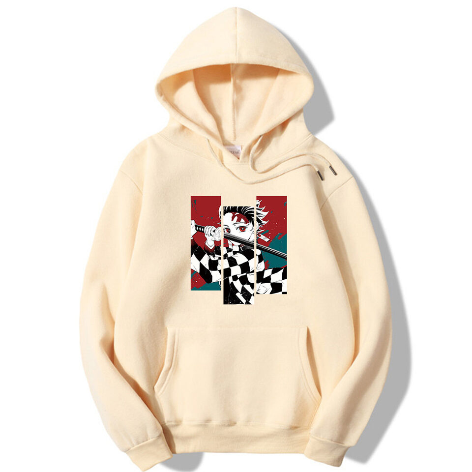 Anime Print Men's And Women's Hoodies Harajuku Street