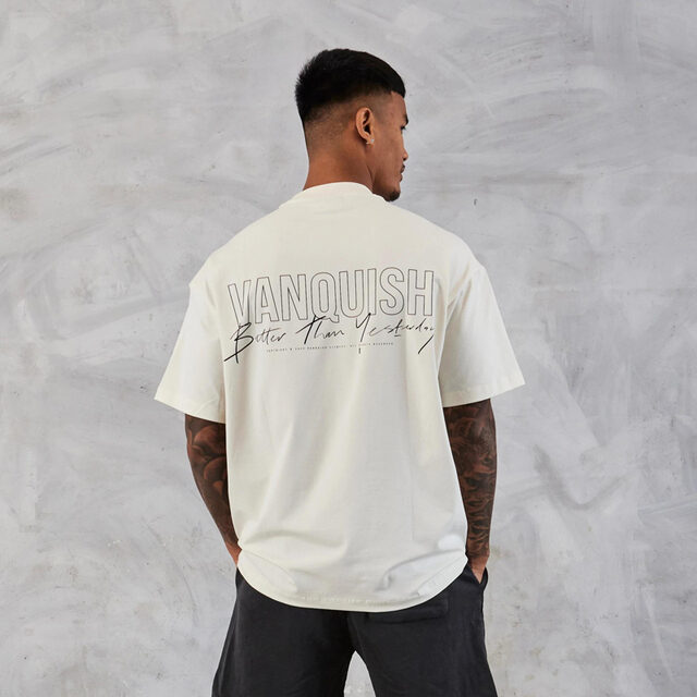 Man T-Shirt Sports Fitness Boxy Oversized Hiphop Sty