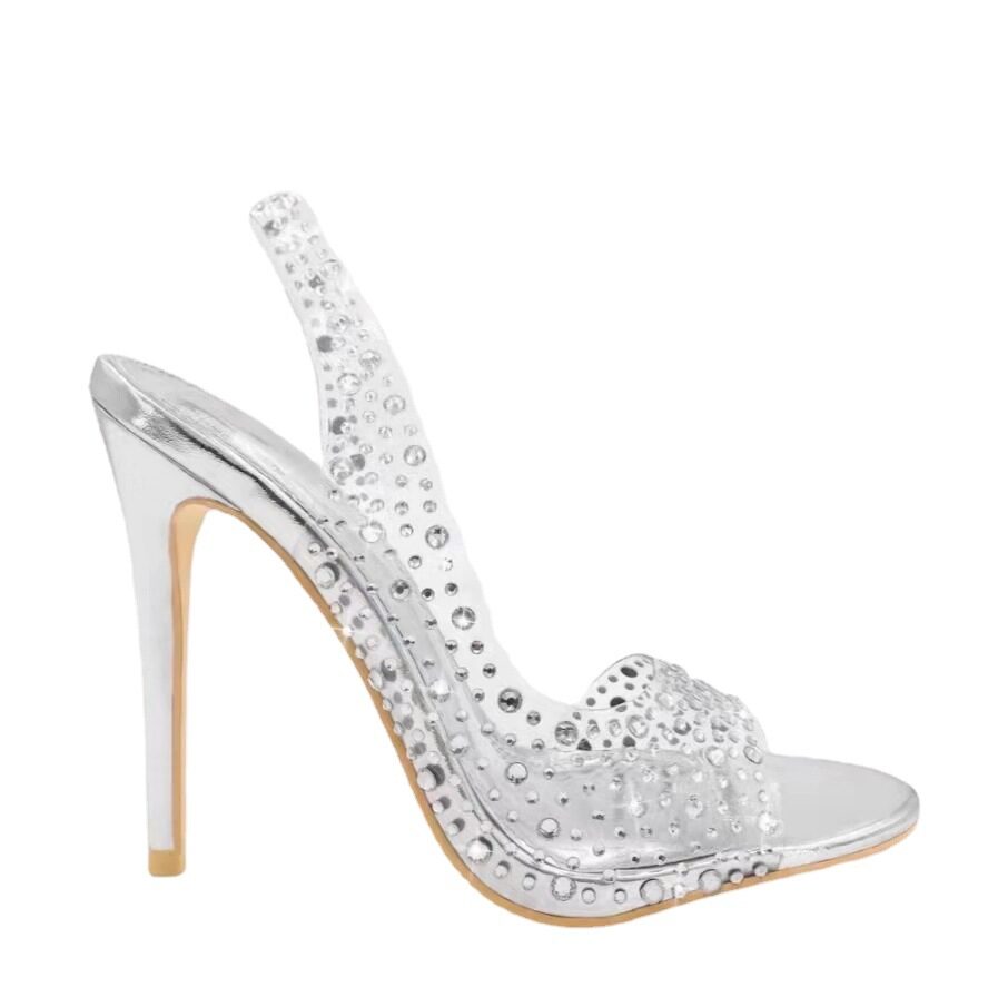 Plus Size Fish Mouth Stiletto Fashion Pointed Toe