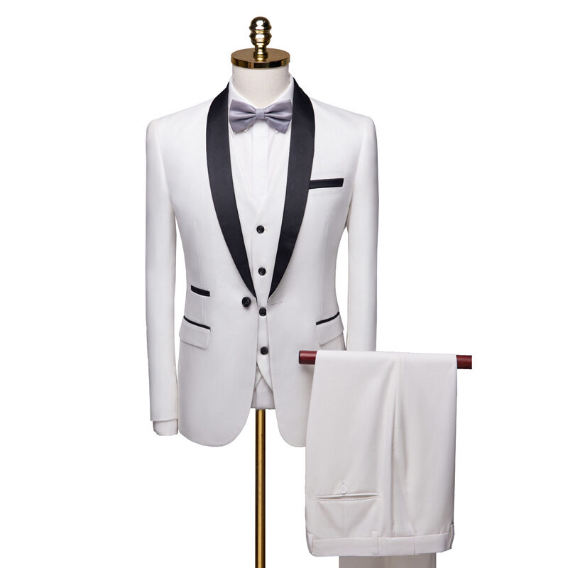 Men 3 Pieces Suit Set Wedding Suits Groom