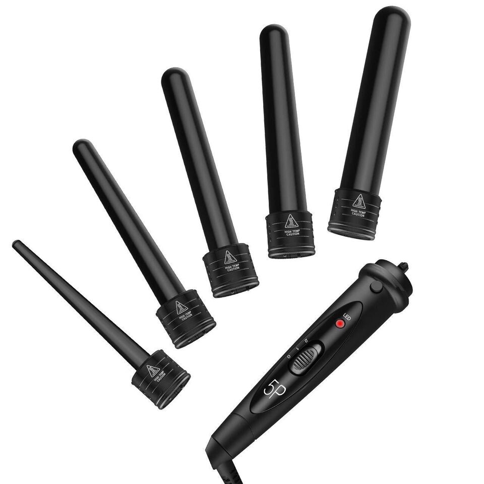 5p Ceramic Hair Curler Care Straight Pull Clip