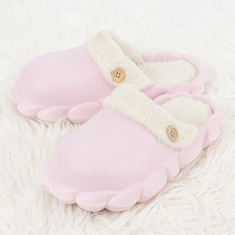 Detachable Shoes Winter Slippers For Women Waterproof