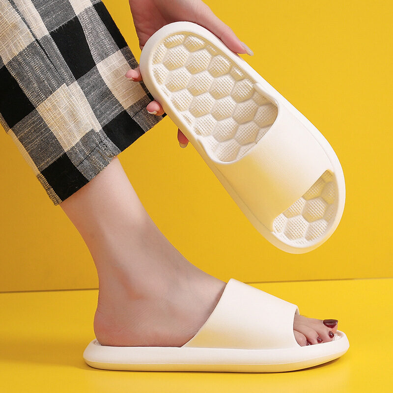 Summer Slippers Foot Massage Design Shoes Women Bathroom
