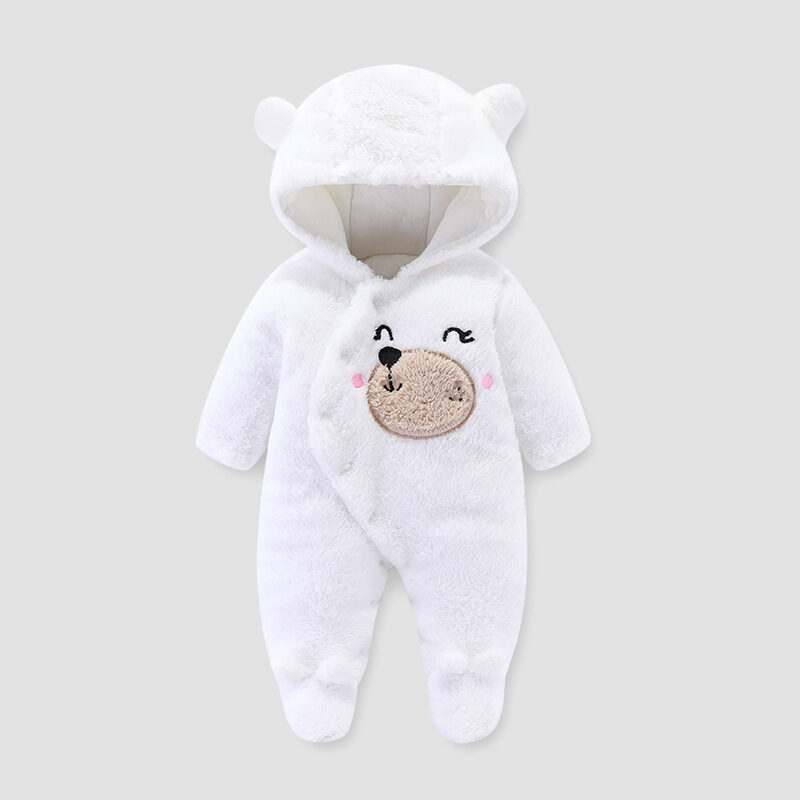 Season Baby Thickened Jumpsuit Shu Cotton Velvet Newborn