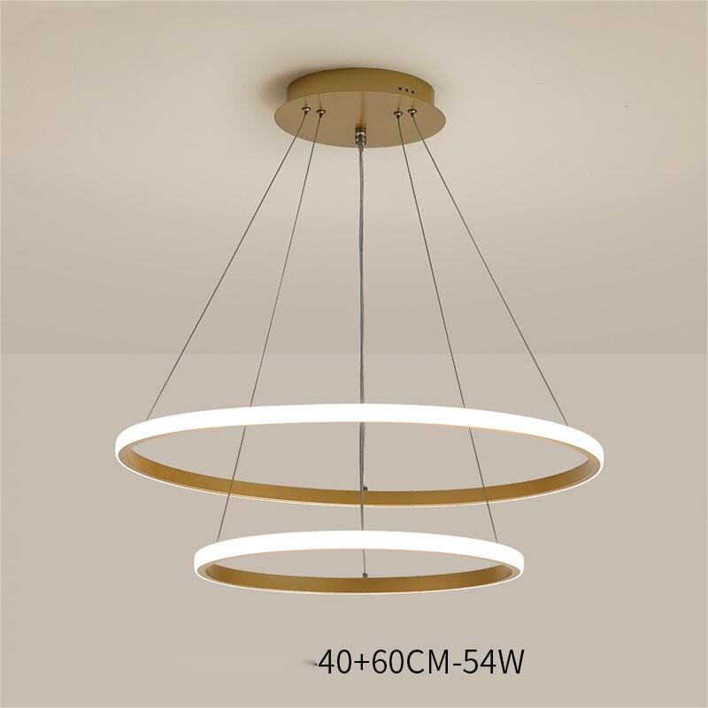 Living Room Chandelier Dining Lamp Intelligent Simple Household
