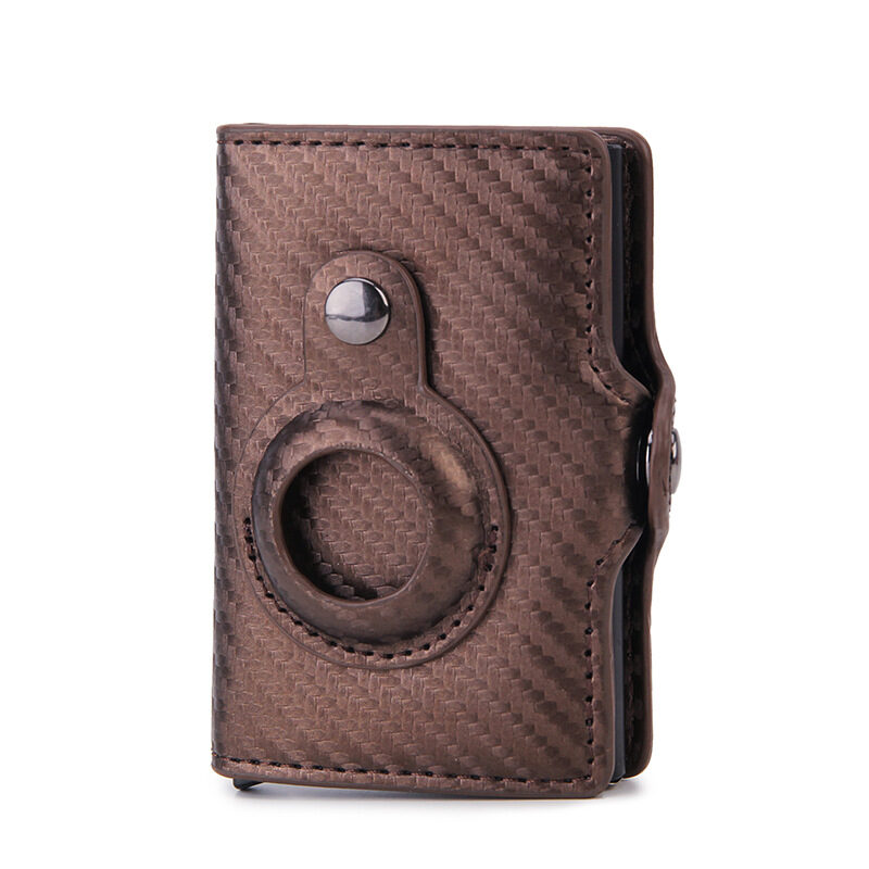 Multifunctional Card Holder Airtag Men's Short Wallet Air