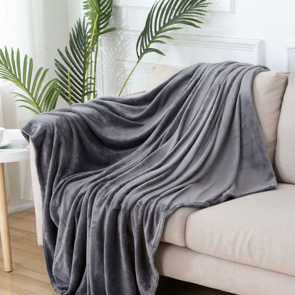 Solid Color Blanket Flannel