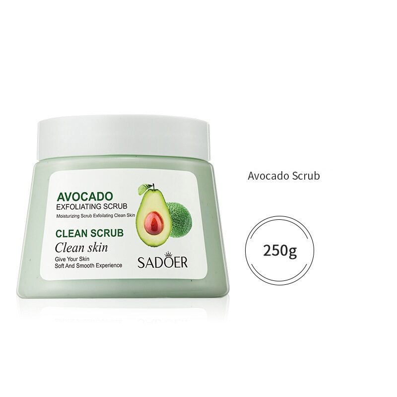 Deep Cleaning Avocado Scrub