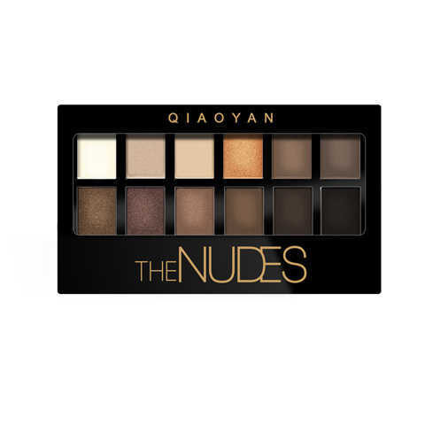Pretty Makeup Plate Nude Eye Shadow 12 Colors