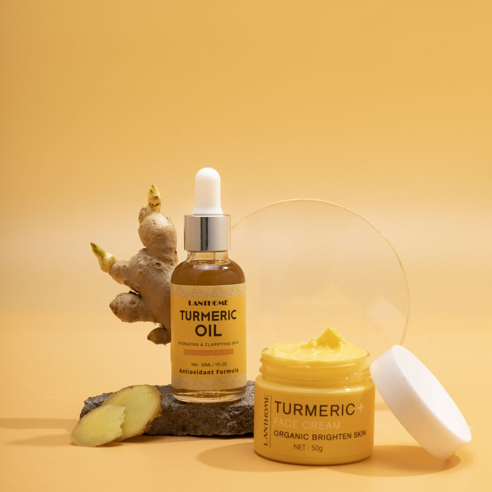 Turmeric Essential Oil Skincare Set Moisturizes And Repairs