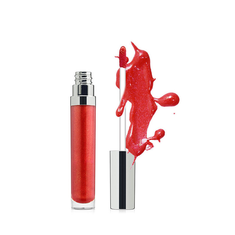 Pearl Lip Gloss Clear Oil Logo-free Round Tube
