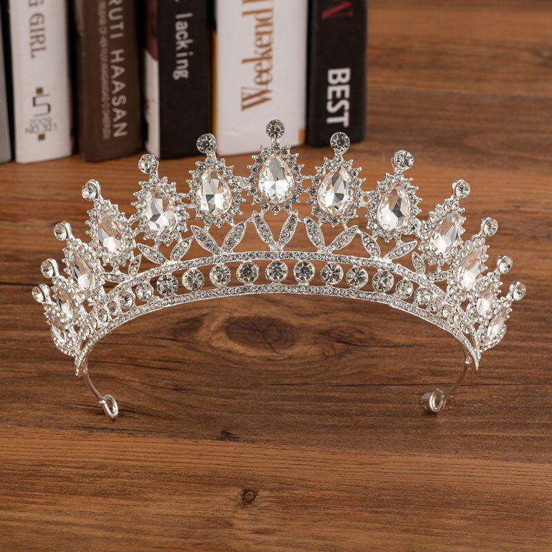 Bridal Crown Wedding Alloy Diamond Fashion Elegant Headdress