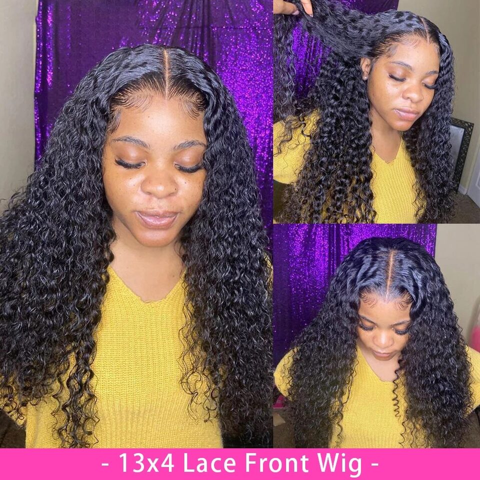 Curly Human Hair Wig Lace Products