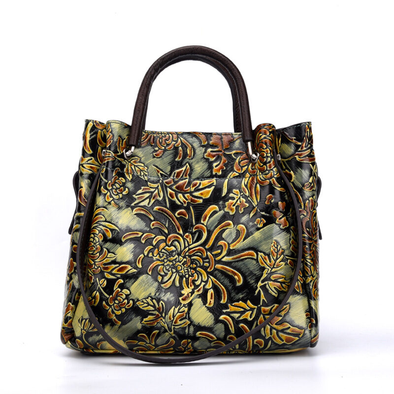 Trendy Women's Bags Three-dimensional Embossed Messenger Bag First