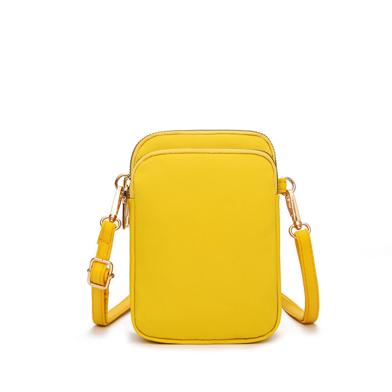 Small Shoulder Bags 3 Layers Of Pockets Mobile