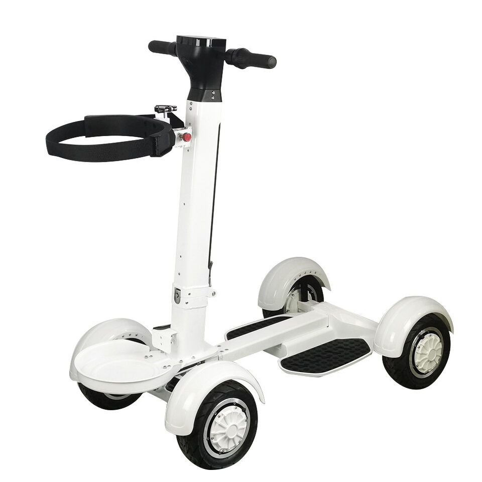 Four Wheel Golf Electric Folding Light Longboard Lawn