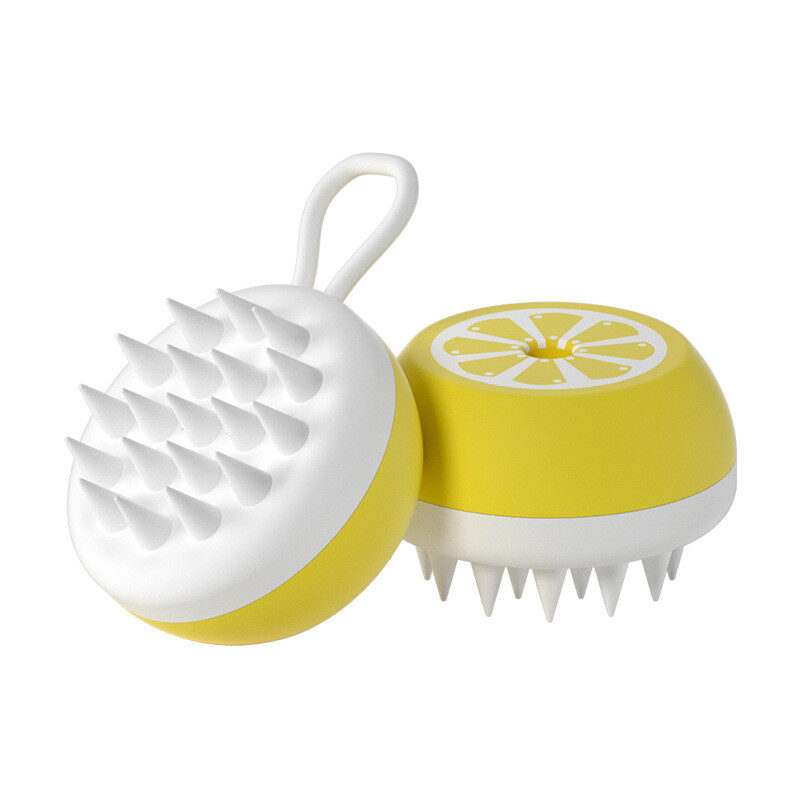 Pet Dog Cat Bath Brush 2-in-1 SPA Massage
