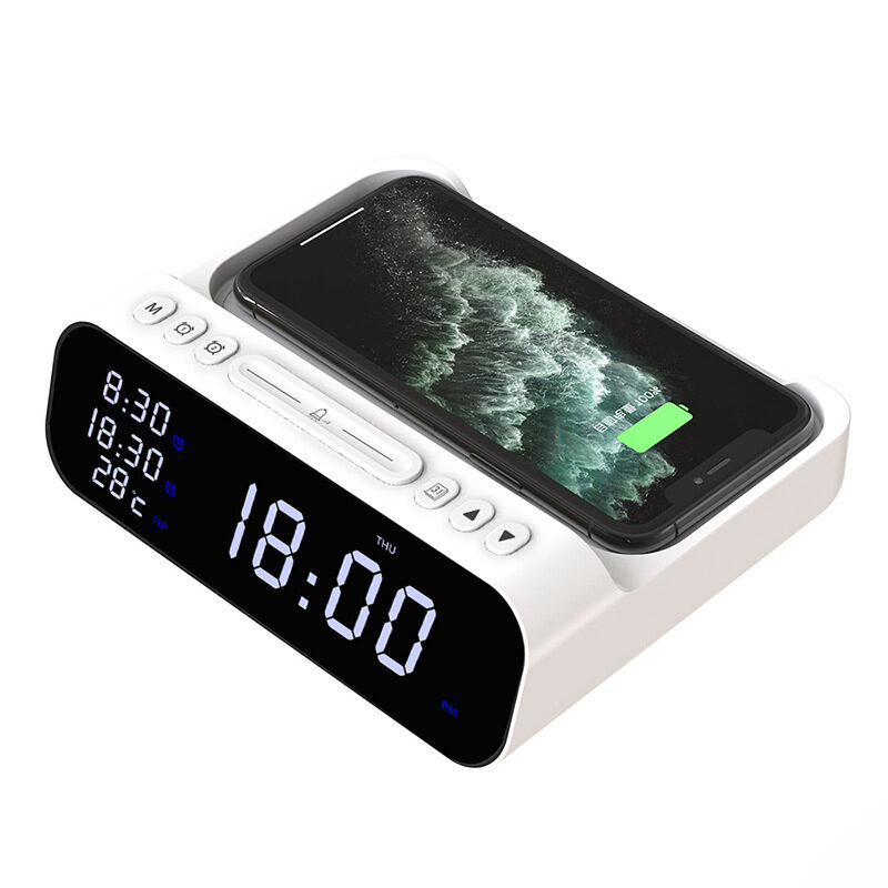 15W Three-in-one Wireless Charger Temperature Tester Multi Alarm