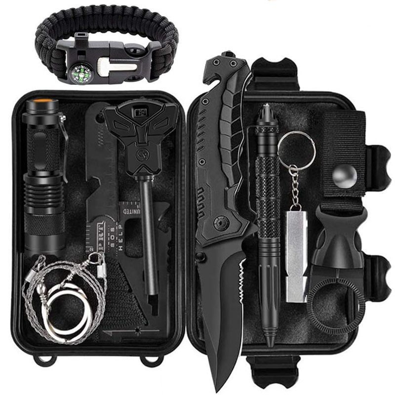 Outdoor Multifunctional Survival Tool Set Camping Equipment SOS